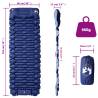 Self Inflating Camping Mattress with Pillow - Navy Blue, 1-Person