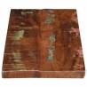 Rectangular Solid Wood Reclaimed Table Top | 80x40 cm