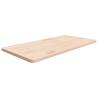 Bathroom Countertop 100x50x2.5 cm Untreated Solid Wood Colour natural Size 100 x 50 x 2.5 cm 