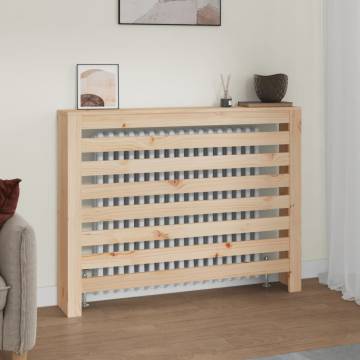 Radiator Cover 108.5x19x84 cm - Solid Wood Pine