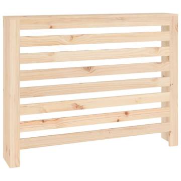 Radiator Cover 108.5x19x84 cm - Solid Wood Pine