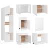 7 Piece White Kitchen Cabinet Set | Stylish & Functional Storage