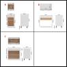 7 Piece White Kitchen Cabinet Set | Stylish & Functional Storage