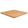 Square Table Top Light Brown 70x70x2.5cm Treated Solid Wood Oak Colour light brown Size 70 x 70 x 2.5 cm Quantity in Package 1 