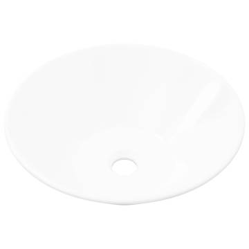 Bathroom Porcelain Ceramic Sink Art Basin Bowl - White