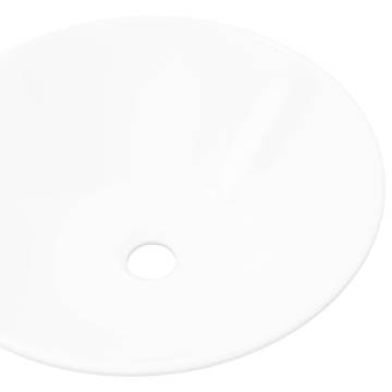 Bathroom Porcelain Ceramic Sink Art Basin Bowl - White