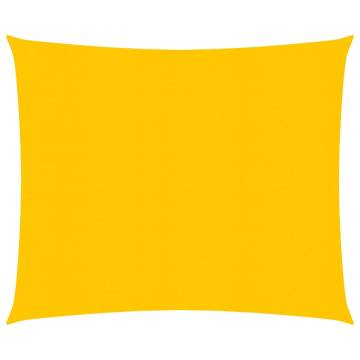 Sunshade Sail 4.5x4.5m Square Yellow - UV Protection