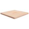 Square Table Top 70x70x4 cm Untreated Solid Wood Oak Colour natural Size 70 x 70 x 4 cm Quantity in Package 1 