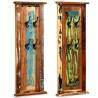 Solid Reclaimed Wood Coat Racks - 2 pcs for Timeless Charm