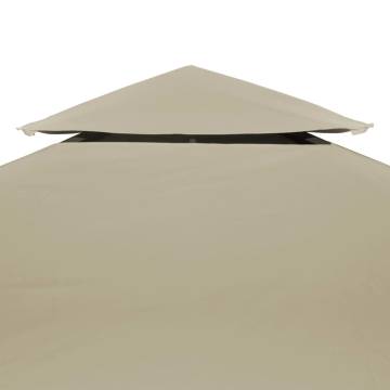 Gazebo Cover Canopy Replacement 3x4m | Water-Resistant Beige