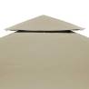 Gazebo Cover Canopy Replacement 3x4m | Water-Resistant Beige