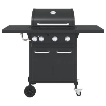 Gas BBQ Grill with 4 Burners - Durable & Convenient