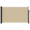 Retractable Side Awning Beige 120x600 cm - Privacy Screen