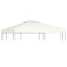 Gazebo Cover Canopy Replacement 310 g / m² Cream White 3 x 3 m Colour cream Size 3 x 3 m Quantity in Package 1 