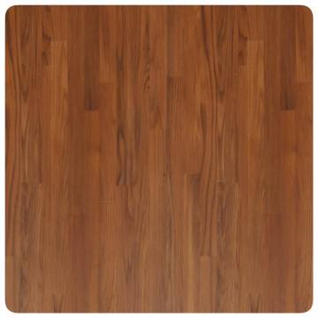 Square Dark Brown Oak Table Top - 80x80cm | HipoMarket UK