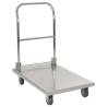 Buy Platform Wagon Silver - Durable Stainless Steel | HipoMarket