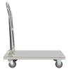 Buy Platform Wagon Silver - Durable Stainless Steel | HipoMarket