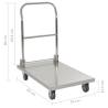 Buy Platform Wagon Silver - Durable Stainless Steel | HipoMarket