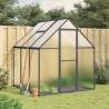 Greenhouse with Base Frame Anthracite 169x169x195 cm Aluminium Colour anthracite Size 169 x 169 x 195 cm Quantity in Package 1 