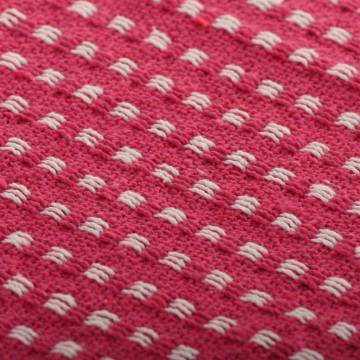 Soft Pink Cotton Throw 125x150 cm - Cozy Home Decor