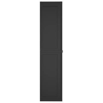 Outdoor Storage Cabinet Black 97x37x165 cm - Durable & Compact