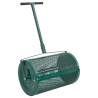 Compost Spreader Green Ø40x60 cm Steel - Efficient Lawn Care