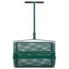 Compost Spreader Green Ø40x60 cm Steel - Efficient Lawn Care