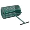 Compost Spreader Green Ø40x60 cm Steel - Efficient Lawn Care