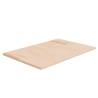 Bathroom Countertop 60x40x1.5 cm Untreated Solid Wood Colour natural Size 60 x 40 x 1.5 cm 