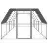 Outdoor Chicken Cage 3x10x2 m | Galvanised Steel | HipoMarket