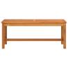 Garden Bench 110x35x45 cm - Solid Acacia Wood | Hipomarket