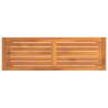 Garden Bench 110x35x45 cm - Solid Acacia Wood | Hipomarket