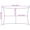 Sun Shade Sail Sand 5x4m - Durable UV & Water Resistant