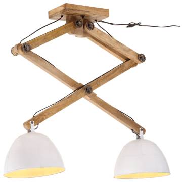 Stylish Ceiling Lamp 25W - White Industrial Design