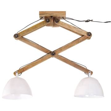 Stylish Ceiling Lamp 25W - White Industrial Design