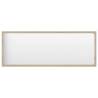 Sonoma Oak Bathroom Mirror 100x1.5x37 cm | Hipomarket