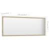 Sonoma Oak Bathroom Mirror 100x1.5x37 cm | Hipomarket