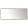 Sonoma Oak Bathroom Mirror - 90x1.5x37 cm | Stylish & Durable