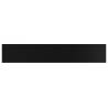 High Gloss Black Bookshelf Boards - 4 pcs | Hipomarket