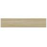 Bookshelf Boards 8 pcs Sonoma Oak - Quality Engineered Wood