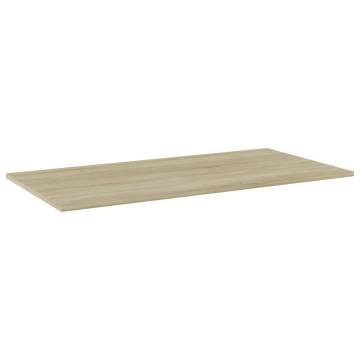 Bookshelf Boards 8 pcs Sonoma Oak | Quality Storage Solution