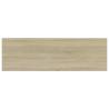 Bookshelf Boards 8 pcs Sonoma Oak | Quality Storage Solution