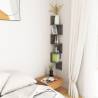 Stylish Grey Wall Corner Shelf - 20x20x127.5 cm