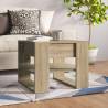 Sonoma Oak Coffee Table 55.5x55 cm - Stylish & Practical