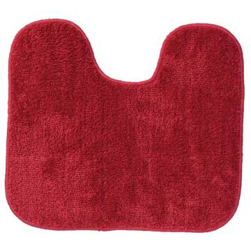 Sealskin Pedestal Mat Doux 45x50cm Red - Soft & Stylish