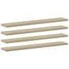 Bookshelf Boards 8 pcs Sonoma Oak - Quality Engineered Wood