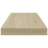 Bookshelf Boards 8 pcs Sonoma Oak - Quality Engineered Wood