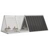 Rabbit Cage Anthracite 201.5x80.5 cm - Durable & Secure