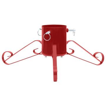 Red Christmas Tree Stand 58x58x21 cm | Hipomarket UK