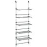 5-Tier Hanging Laundry Drying Rack Aluminium | Space-Saving Design